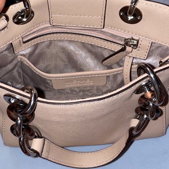 Michael Kors small pastel pink bag Lady Dior style girly birthday gift bride - Picture 4 of 11